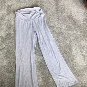 Maternity lounge pants grey medium